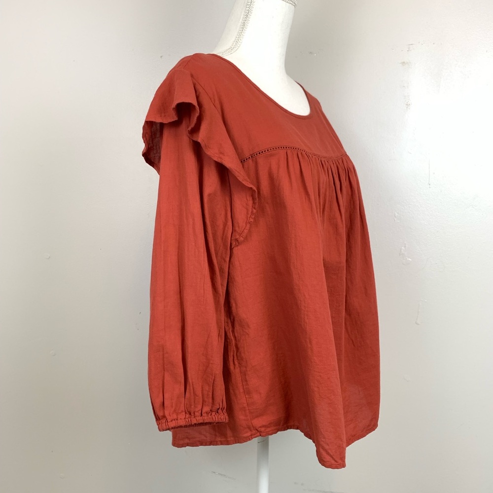 Route 66 Ruffle Blouse - Picture 3 of 8